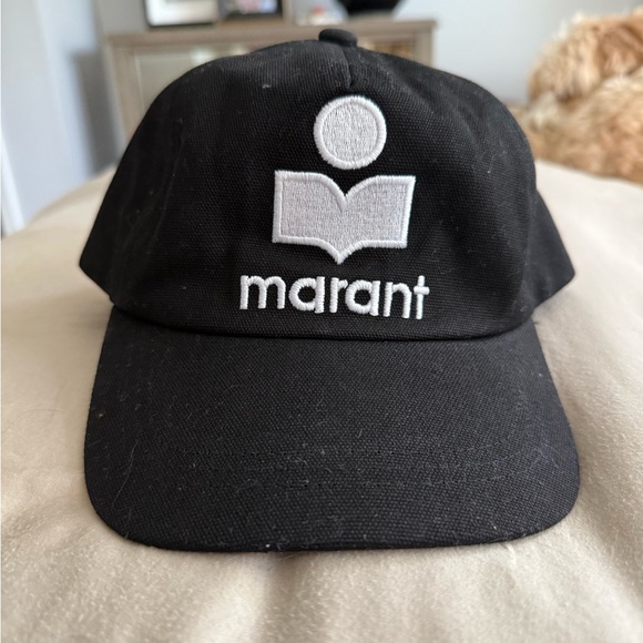 Isabel Marant Black Tyron Cap - Picture 1 of 3